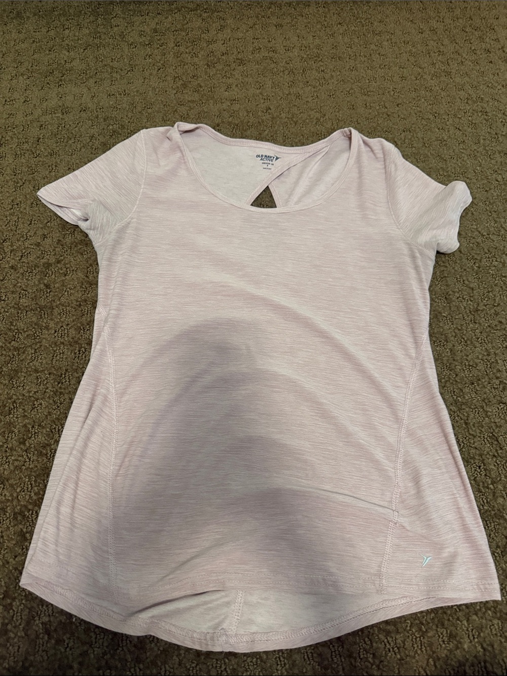 Old Navy Pale Pink Performance Tee